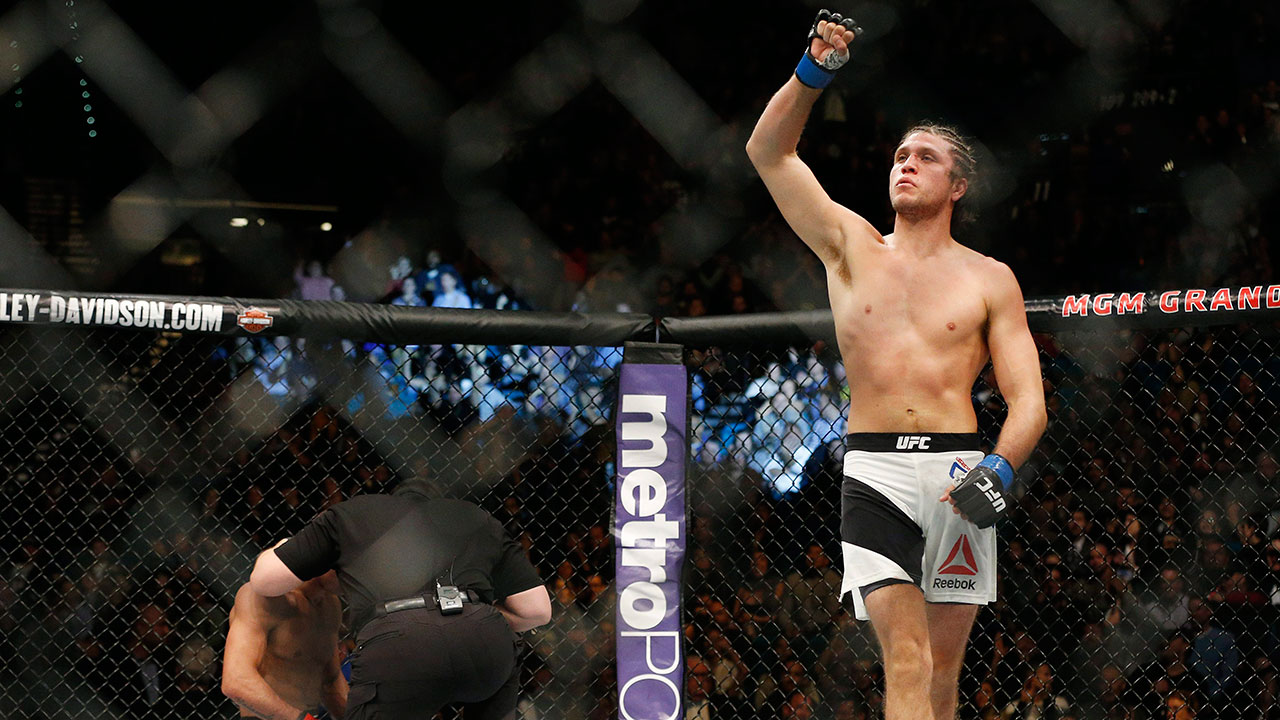 UFC-fighter-Brian-Ortega-celebrates-win